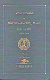 Vital Records of North Yarmouth to 1850