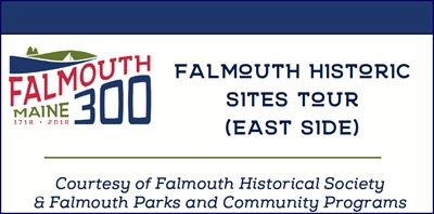Falmouth Historic Sites Tour (East Side)
